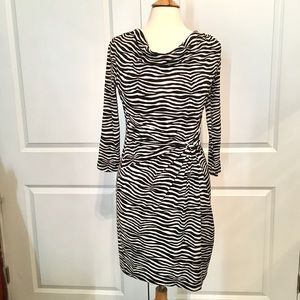 Michael Kors black/white dress -size Small